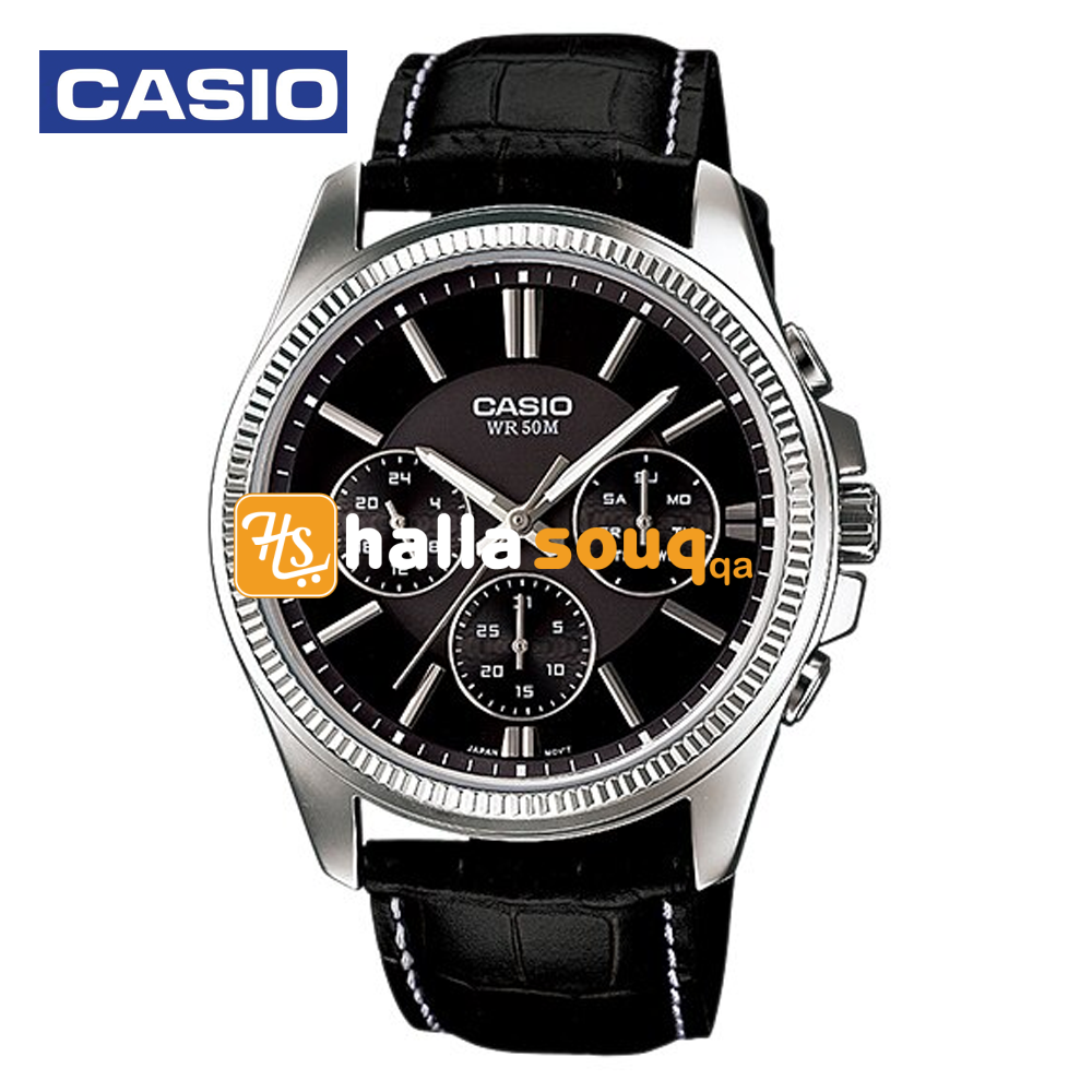 Casio MTP-1375L-1ADF Mens Analog Watch Black