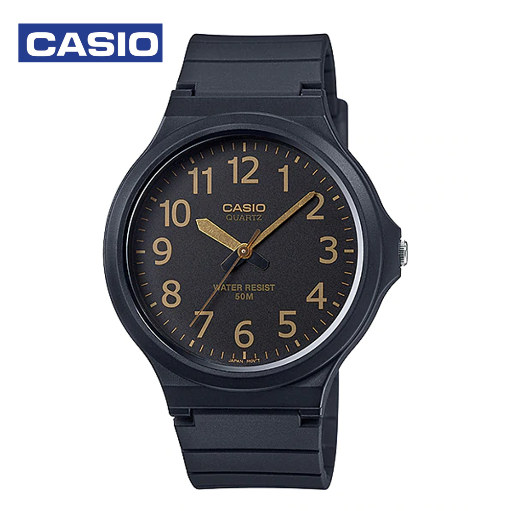 Casio MW-240-1B2VDF Mens Analog Watch Black