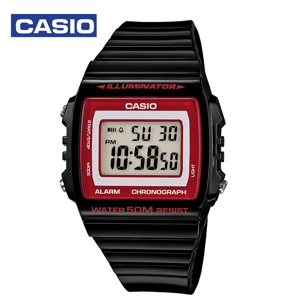 Casio W-215H-1A2VDF Mens Sports Watch Black