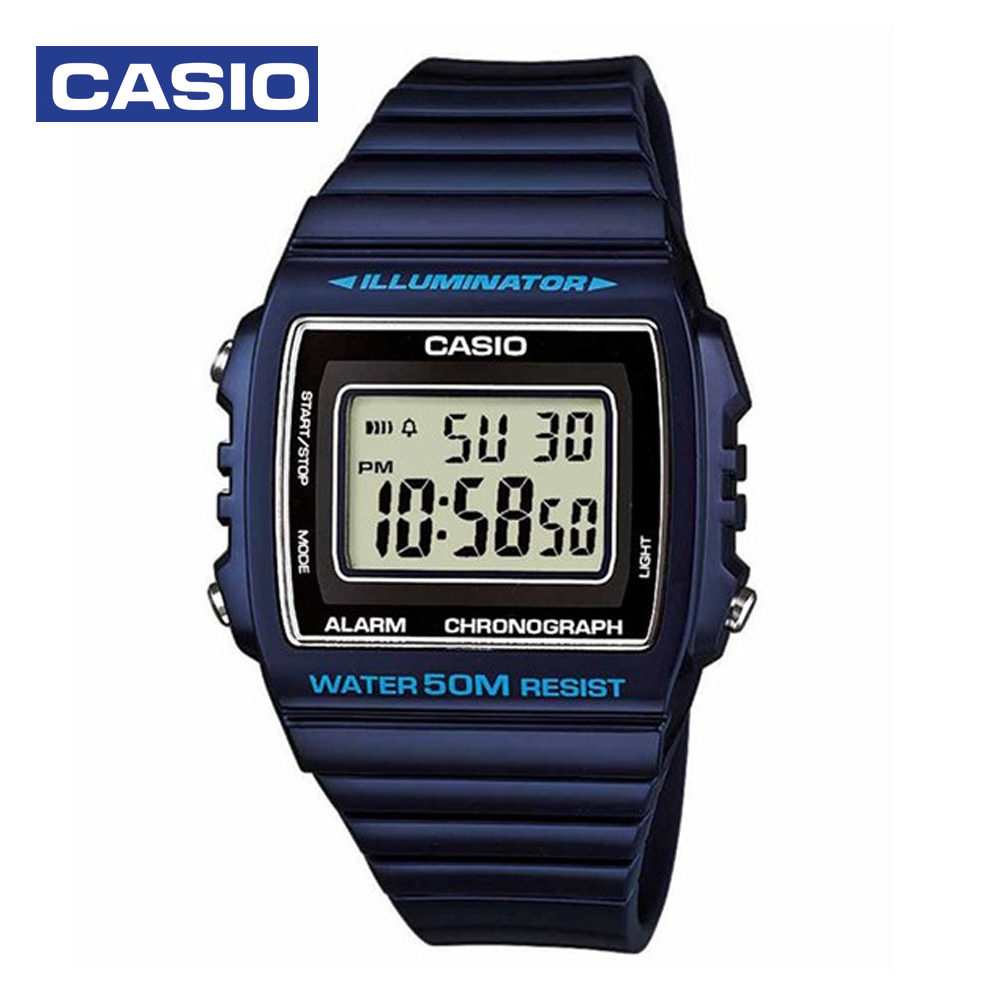 Casio W-215H-2AVDF (CN) Mens Sports Watch Blue