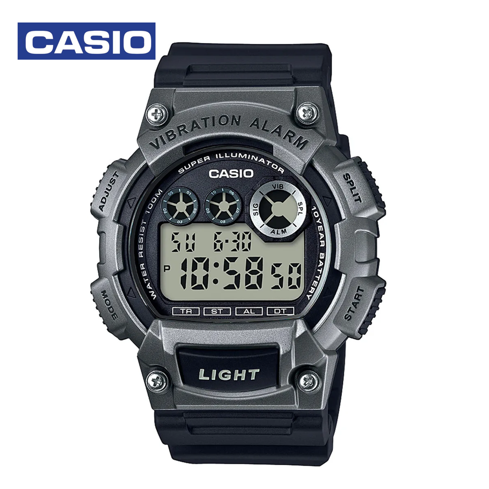 Casio W-735H-1A3VDF Mens Sports Watch Black