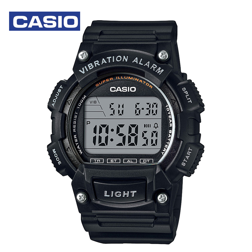 Casio W-736H-1AVDF (CN) Mens Sports Watch Black