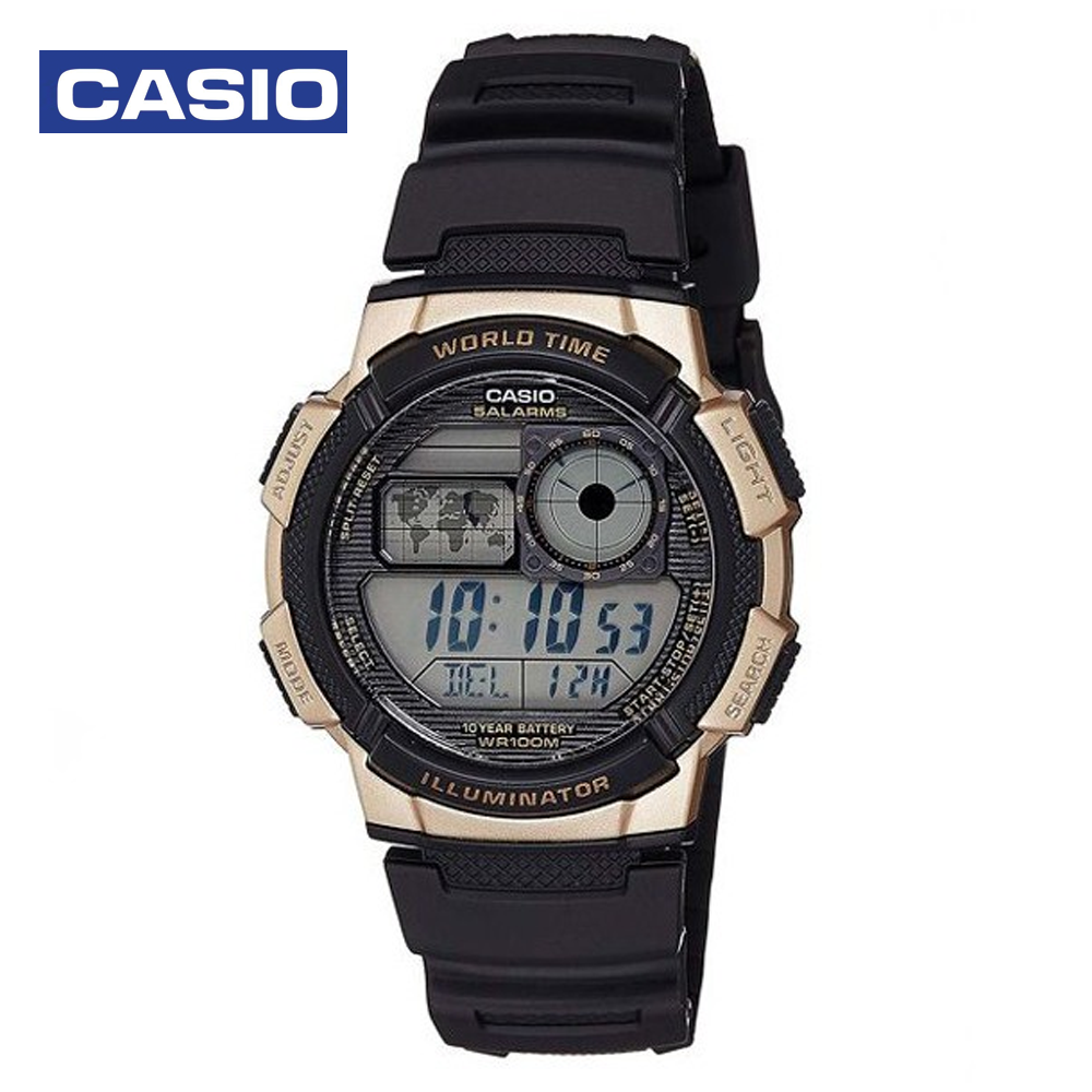Casio AE-1000W-1A3DF Mens Casual Digital Watch Black