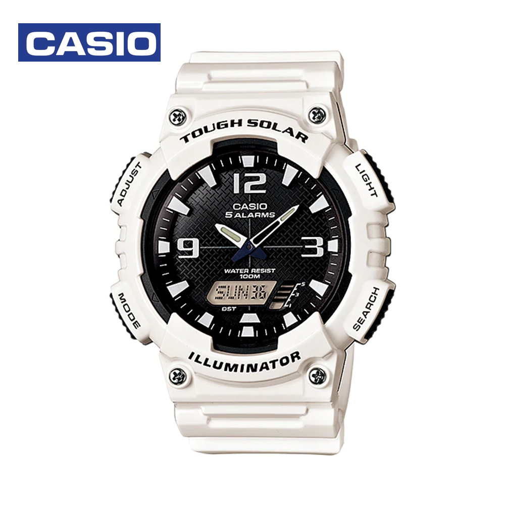 Casio AQ-S810WC-7AVDF (CN) Mens Sports Analog and Digital Watch Black and White