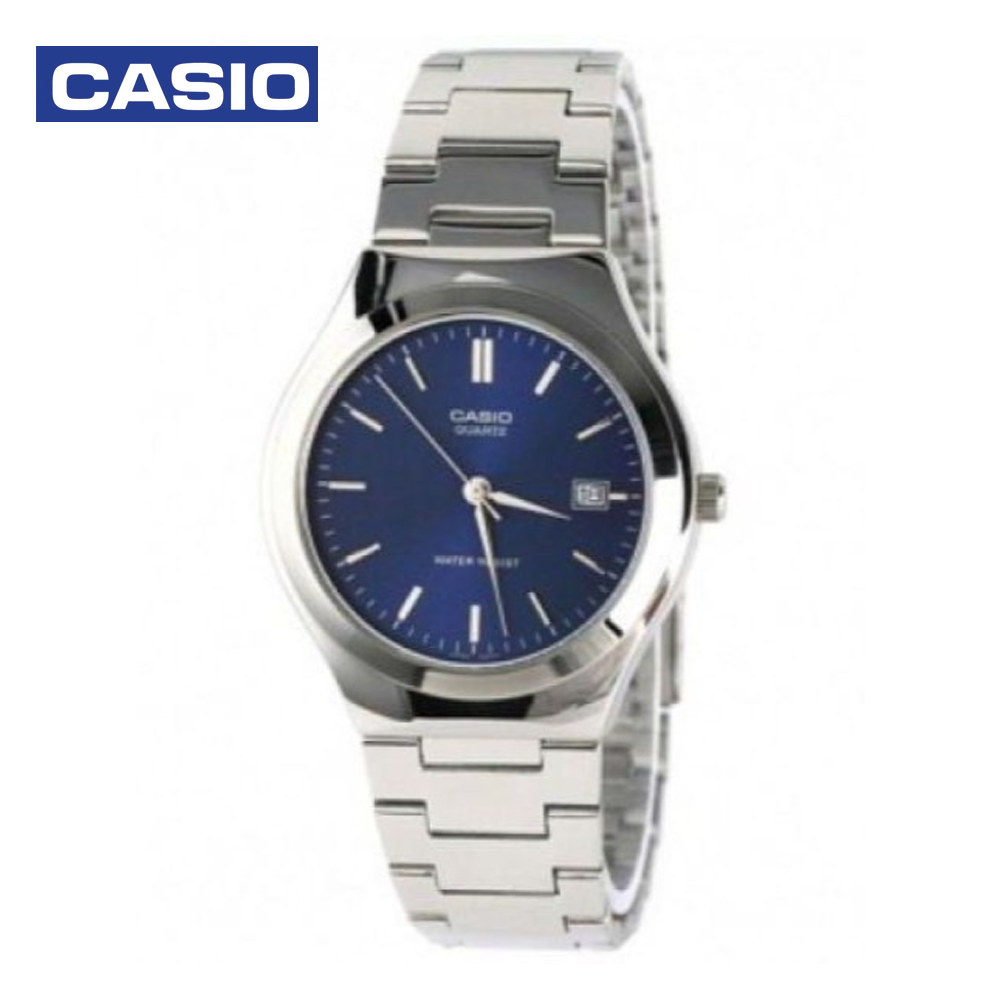 Casio LTP-1170A-2ADF Womens Analog Watch Silver and Blue