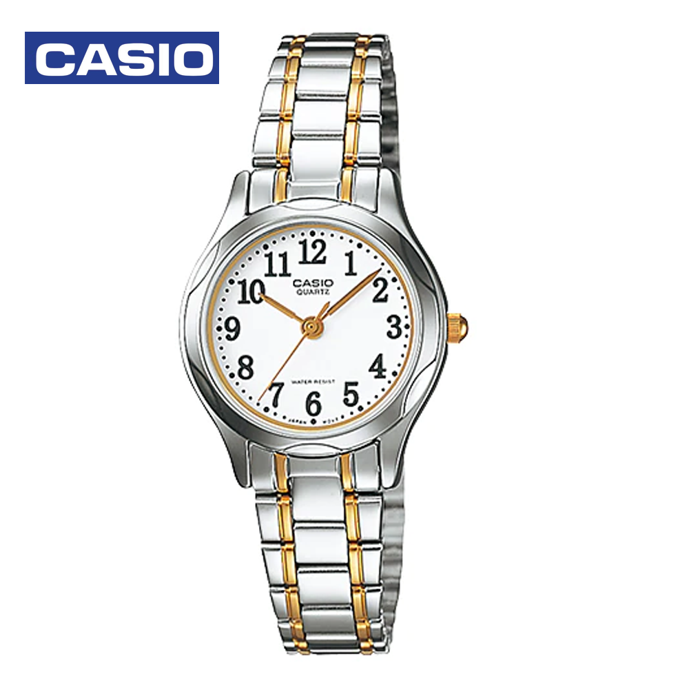 Casio LTP-1275SG-7BDF Womens Analog Watch Gold and Silver
