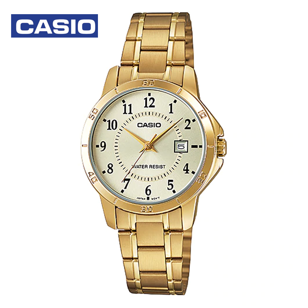 Casio LTP-V004G-9BUDF Classic Analog Womens Watch