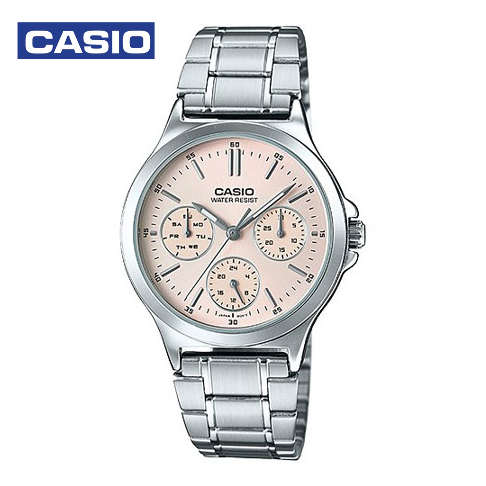 Casio LTP-V300D-4AUDF Womens Analog Watch Silver