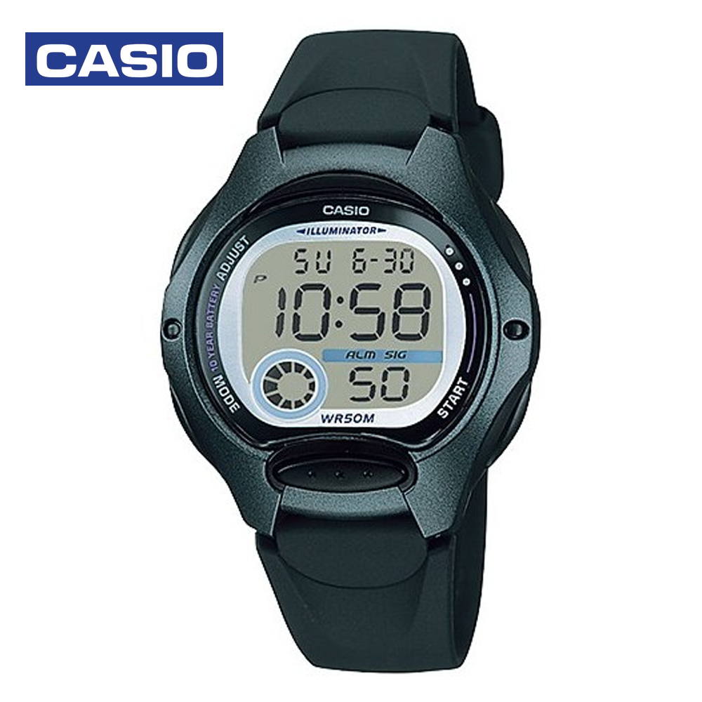 Casio LW-200-1BDF Womens Digital Watch Black