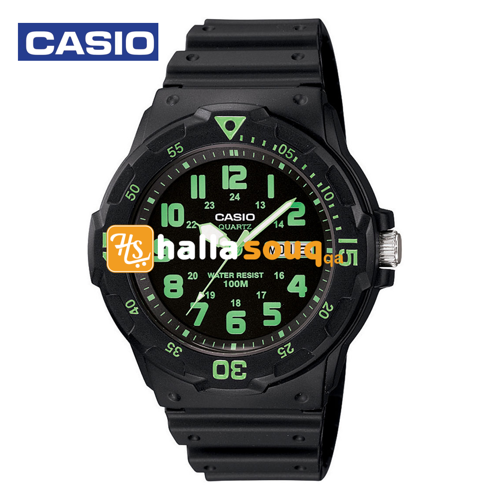 Casio MRW-200H-3BVDF Mens Analog Watch Black