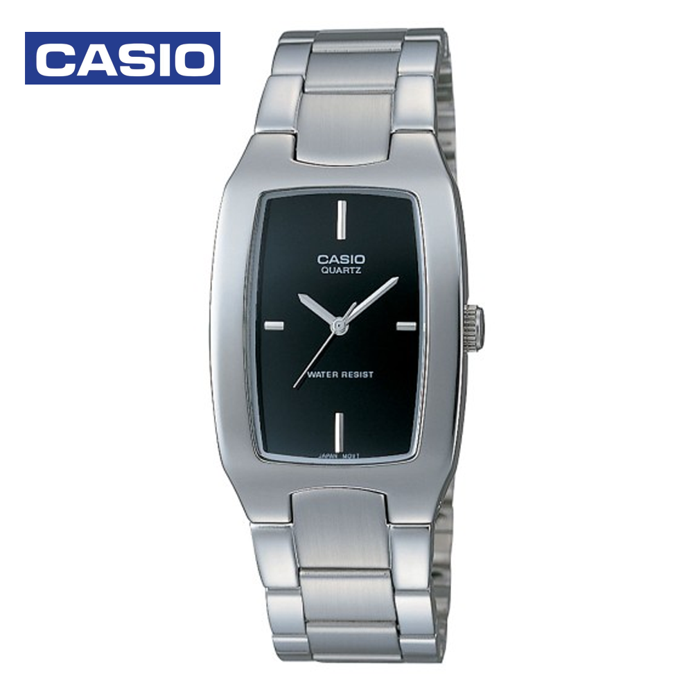 Casio MTP-1165A-1CDF Mens Analog Watch Silver and Black