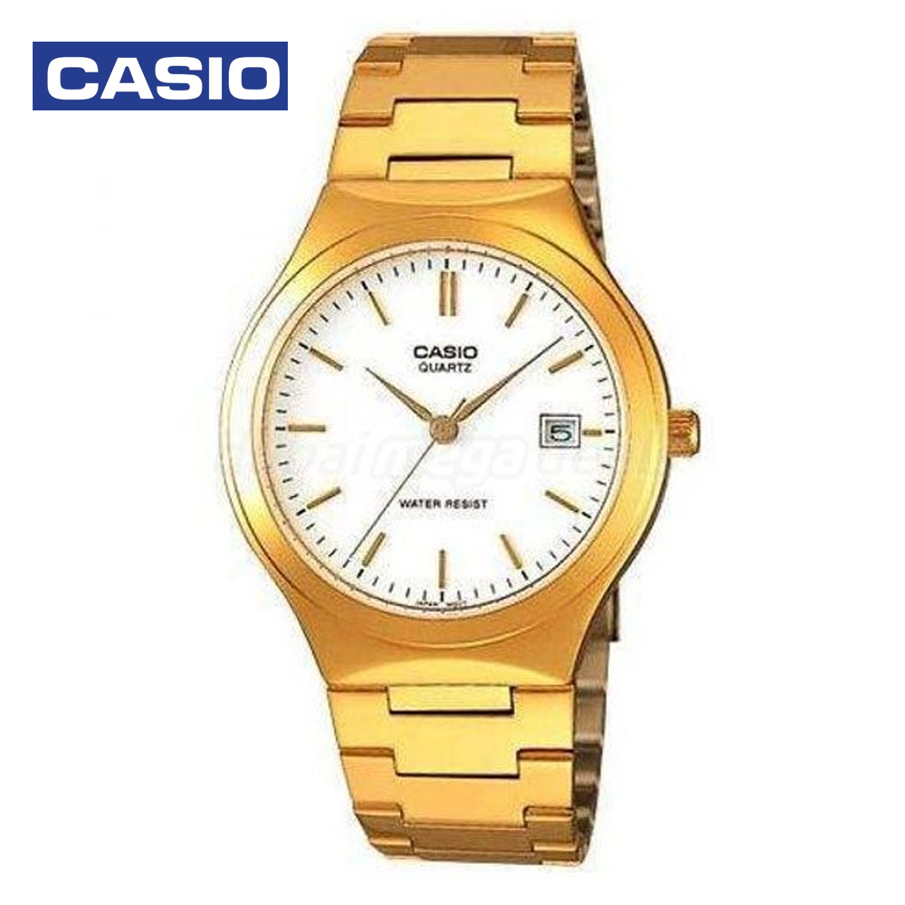 Casio MTP-1170N-7ARDF (CN) Mens Analog Watch - White and Gold