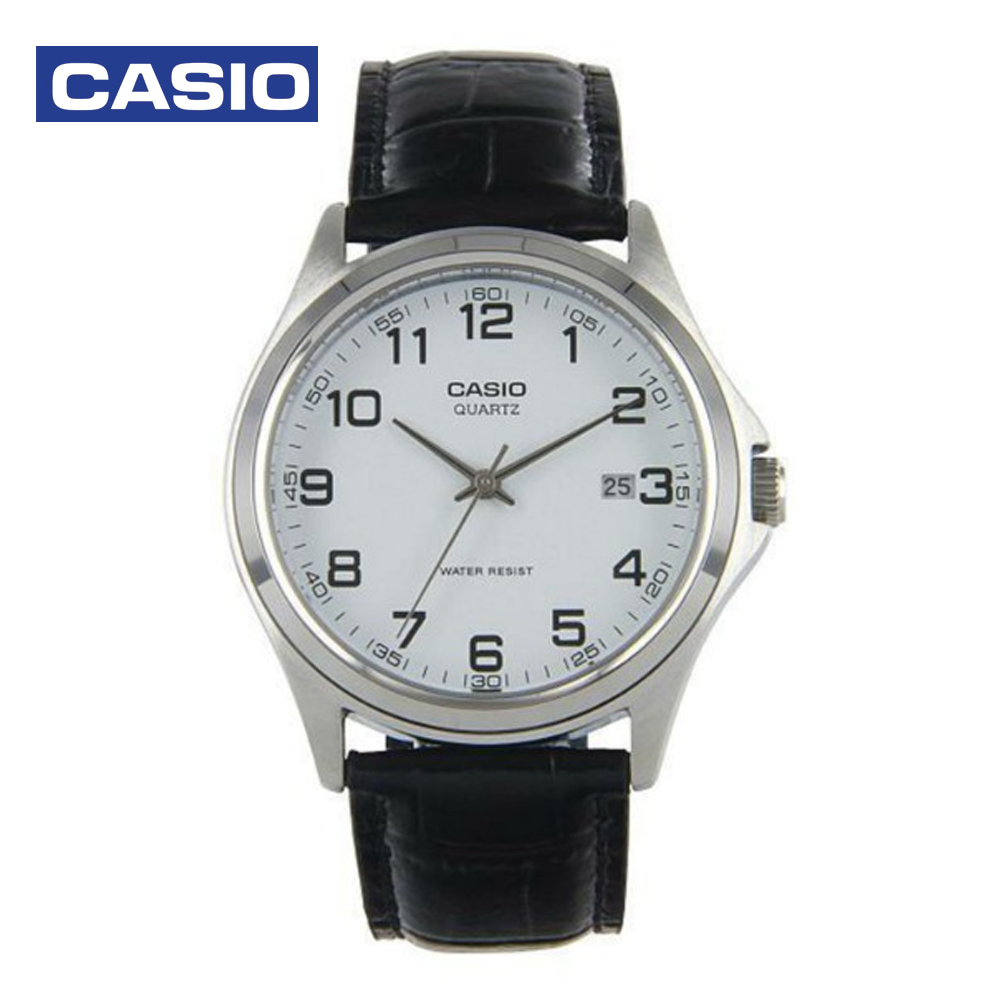 Casio MTP-1183E-7BDF Mens Analog Watch Black and White