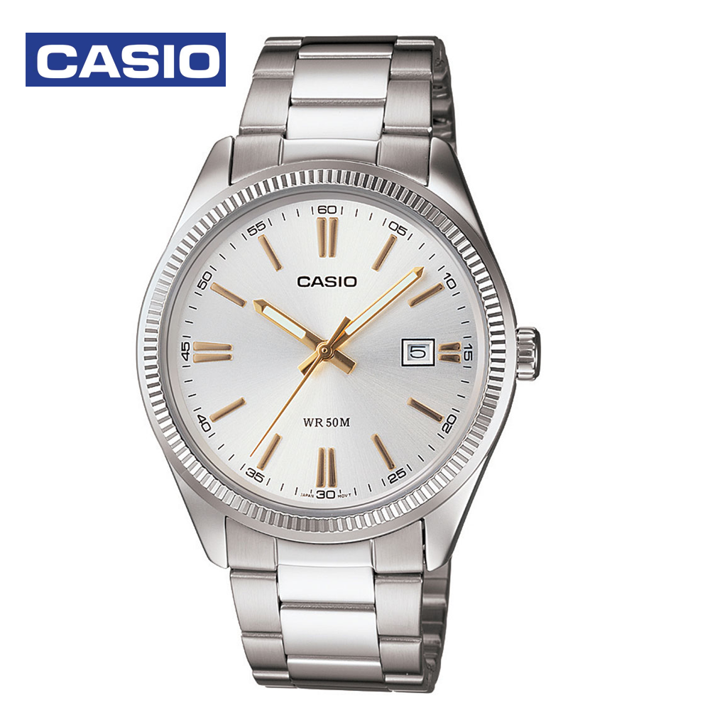 Casio MTP-1302D-7A2VDF (CN) Mens Analog Watch Silver
