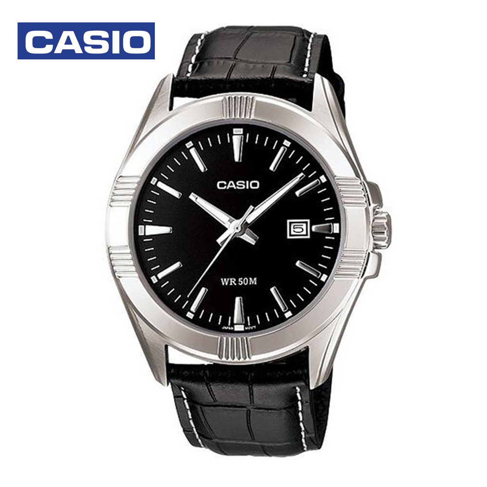 Casio MTP-1308L-1ADF Mens Analog Watch Black
