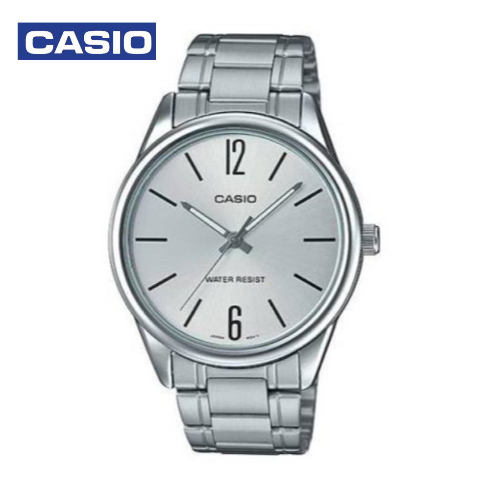 Casio MTP-V005D-7BUDF Mens Analog Watch Silver