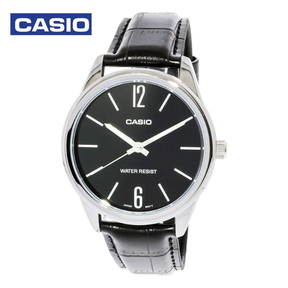 Casio MTP-V005L-1BVUDF Mens Analog Watch Black