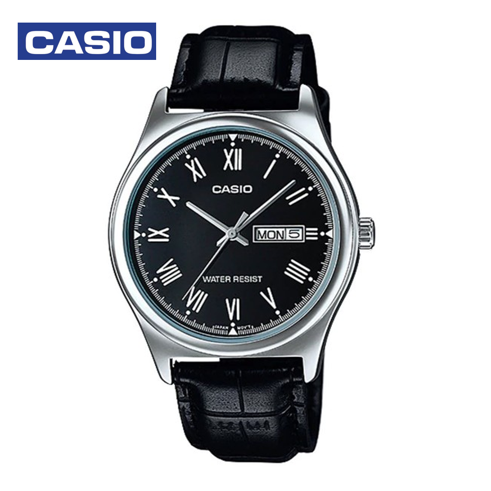 Casio MTP-V006L-1BUDF Mens Analog Watch Black