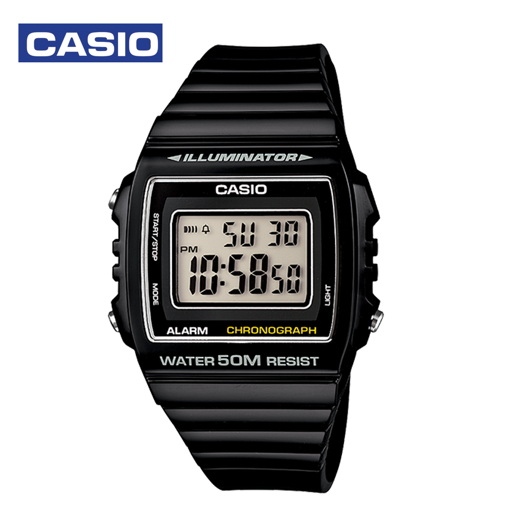 Casio W-215H-1AVDF Mens Sports Watch Black