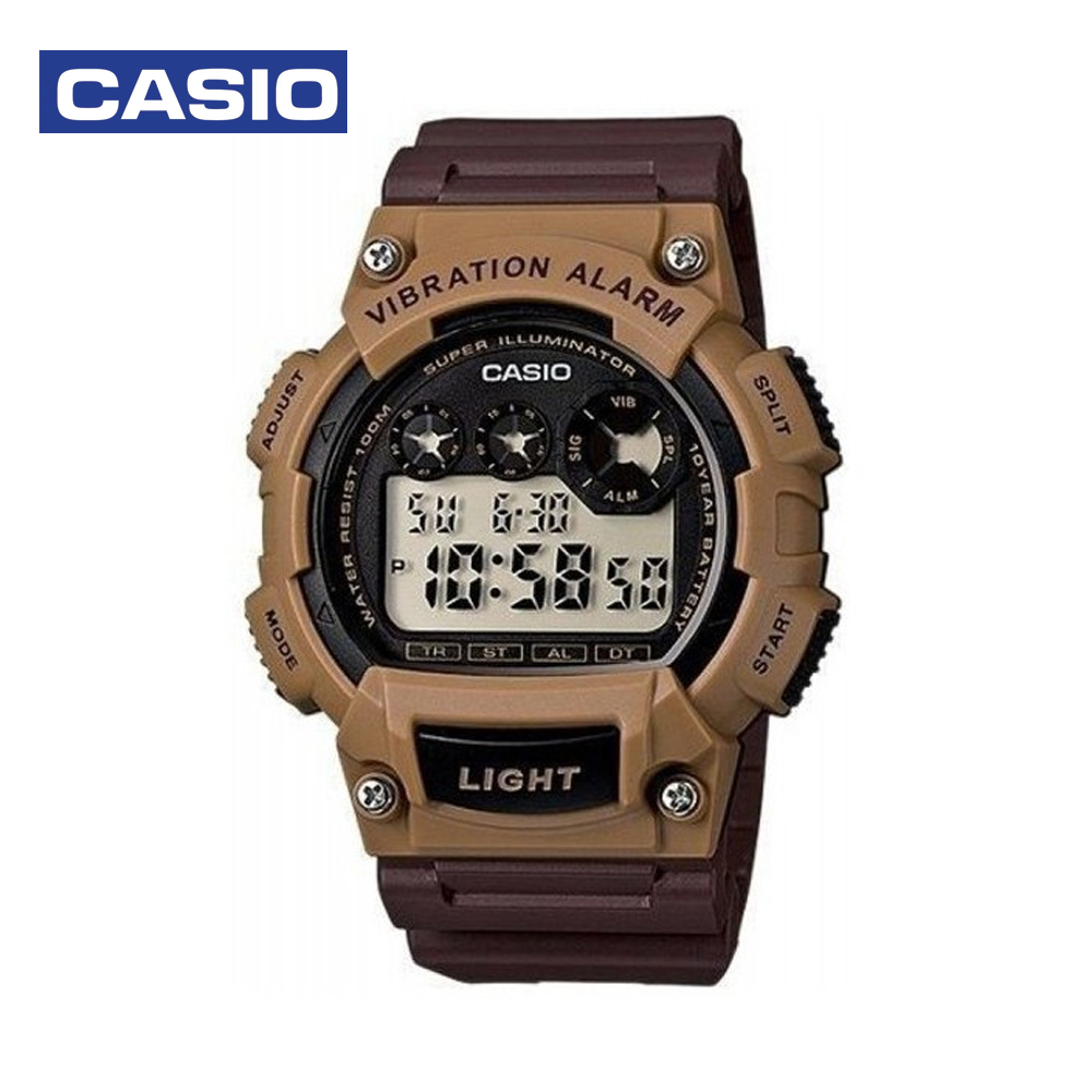 Casio W-735H-5ADF Mens Sports Watch Brown