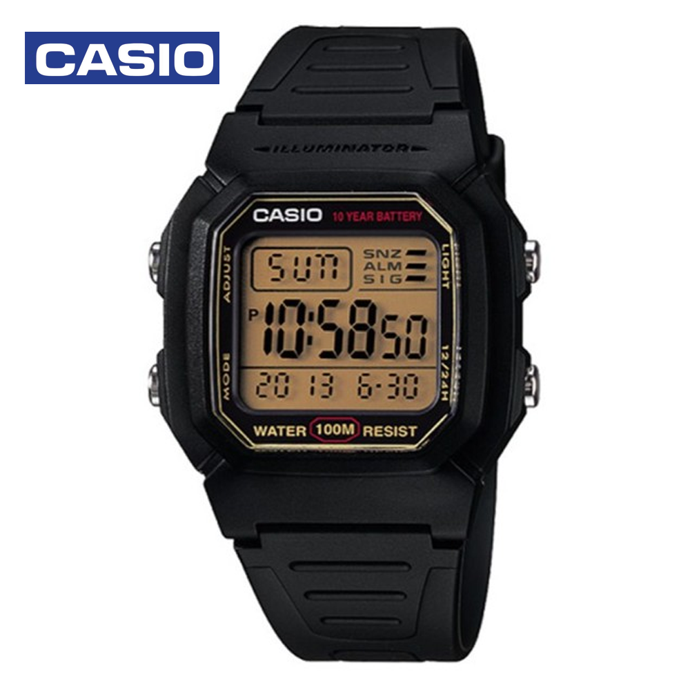 Casio W-800HG-9AVDF (CN) Mens Sports Watch Black