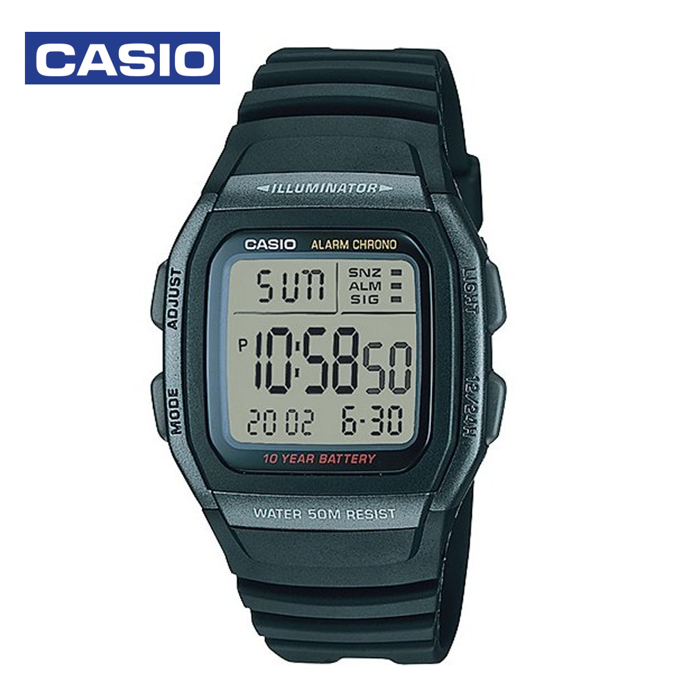 Casio W-96H-1BVDF (CN) Mens Sports Watch Black