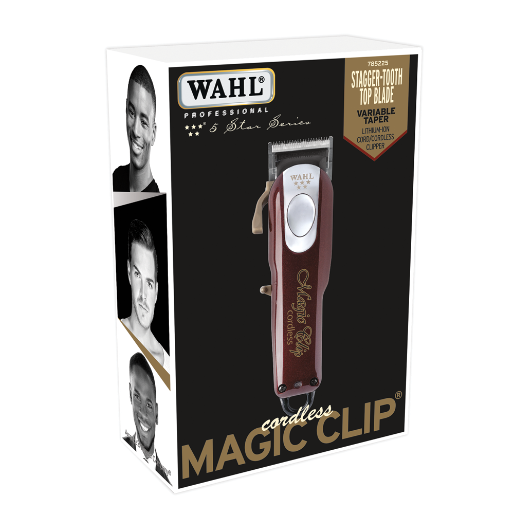 Wahl Magic Clip Cord/Cordless Lithium-ion Battery Hair Clipper & Trimmer