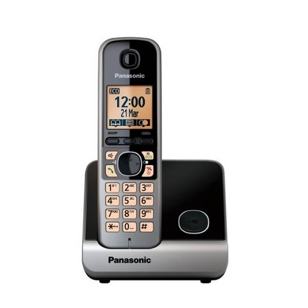 Panasonic KX-TG6711 DECT Digital Cordless Phone - Black