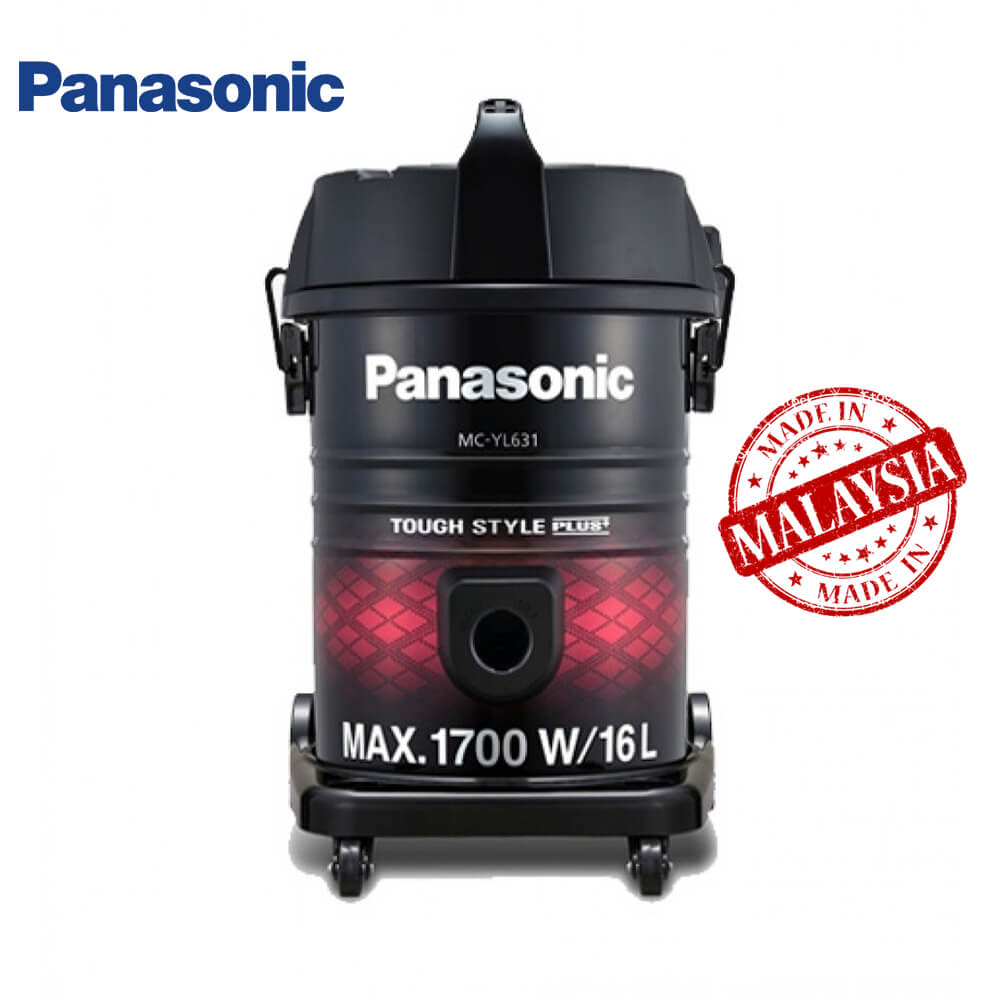 Panasonic MC-YL631 1700W Tough Plus Drum Vacuum Cleaner - Black