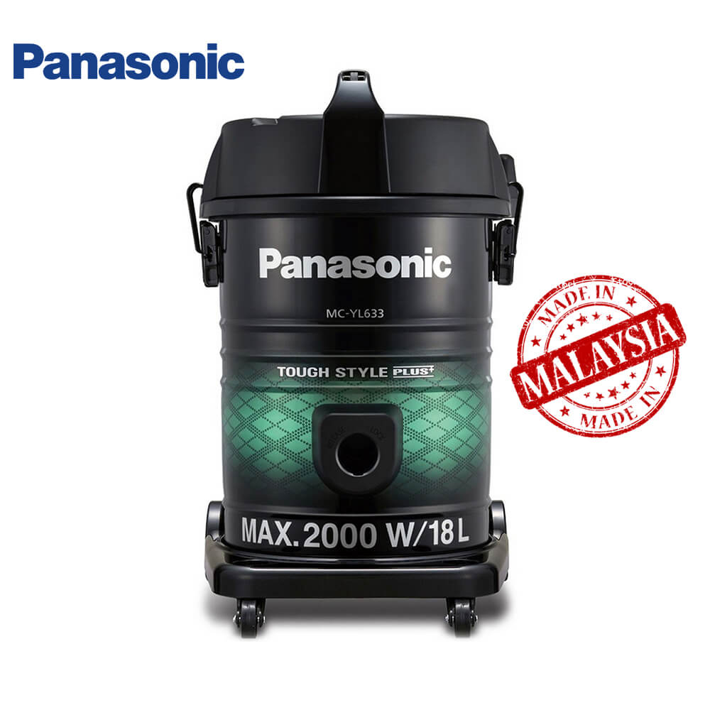 Panasonic MC-YL633 2000W Tough Plus Drum Vacuum Cleaner - Black