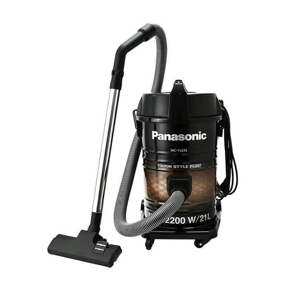 Panasonic MC-YL635 2200W Tough Plus Drum Vacuum Cleaner - Black