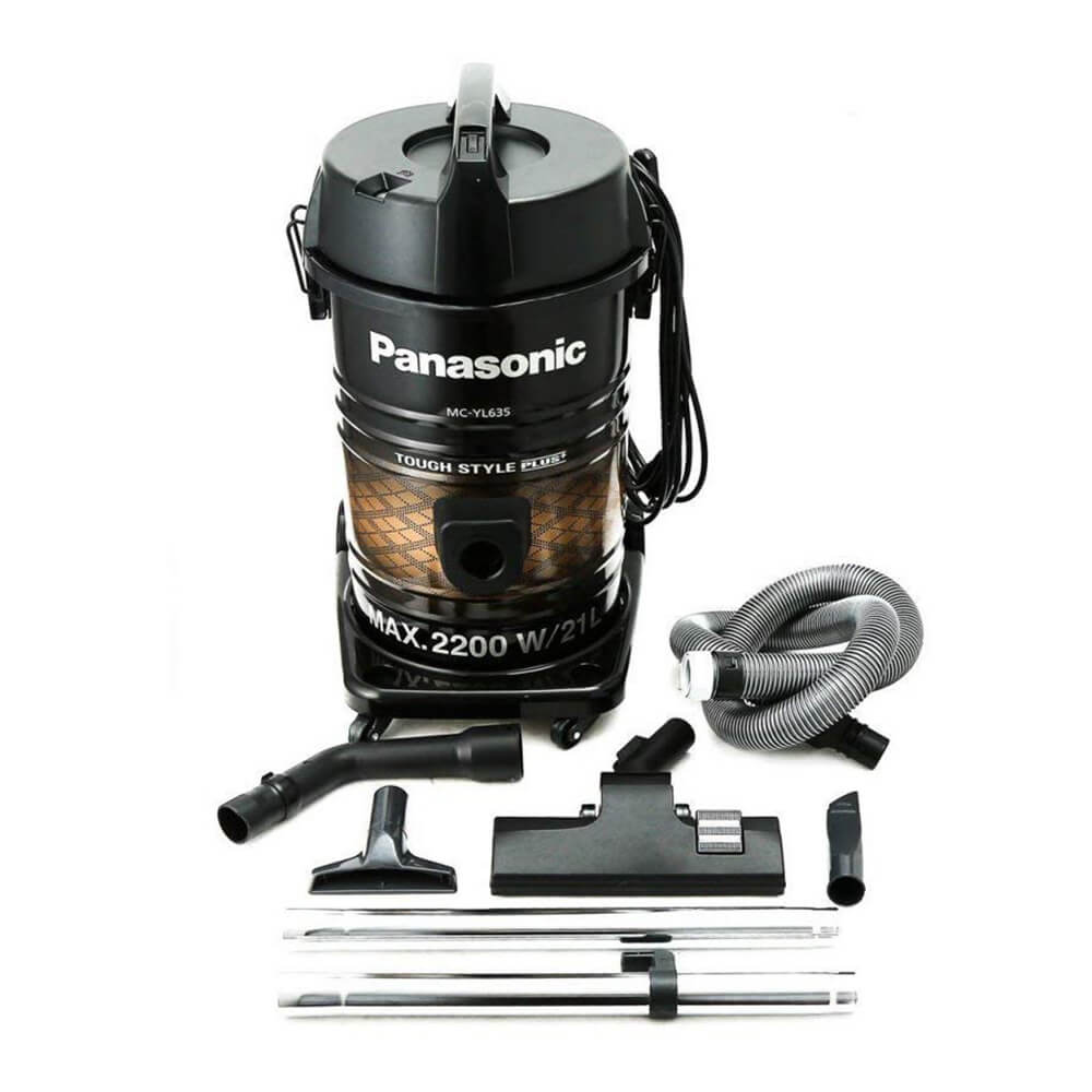 Panasonic MC-YL635 2200W Tough Plus Drum Vacuum Cleaner - Black