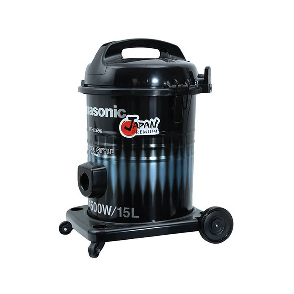 Panasonic MC-YL690 1500W Canister  Drum Vacuum Cleaner - Black