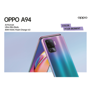 Oppo A94 (8GB RAM, 128GB Storage) - Fantasy Purple