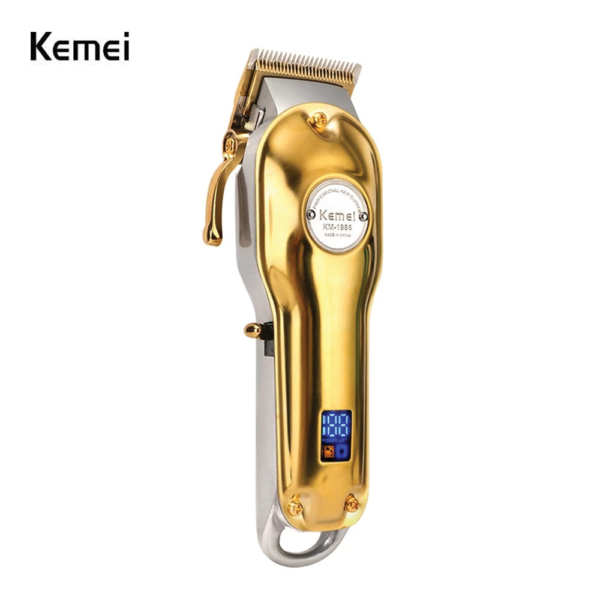Kemei KM-1986 Professional Hair Clippers and Trimmers Gold