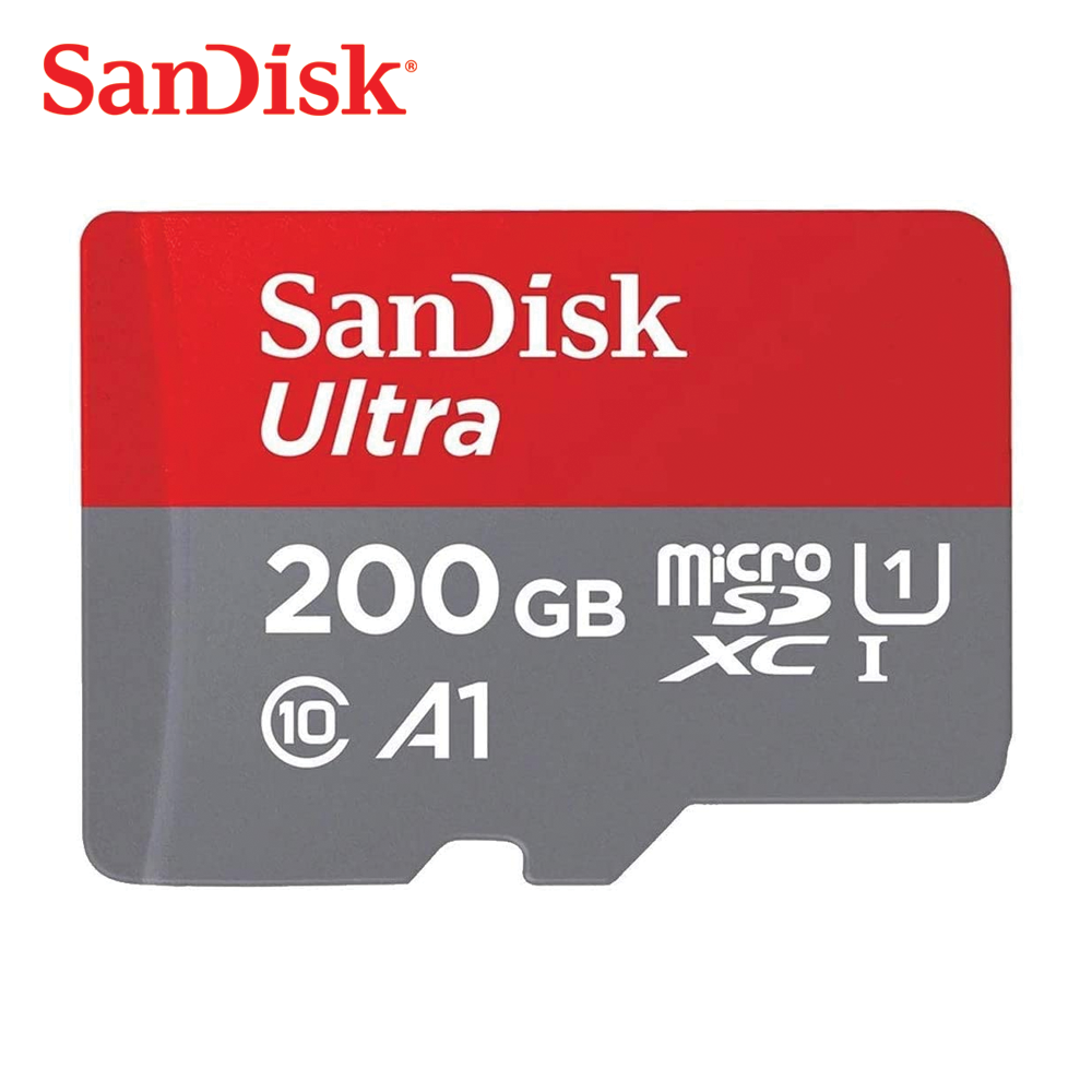 SanDisk Ultra 200GB MicroSDXC UHS-I 120MB/s Memory Card