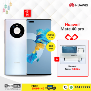 Huawei Mate 40 Pro 5G (8GB RAM, 256GB Storage) - Mystic Silver
