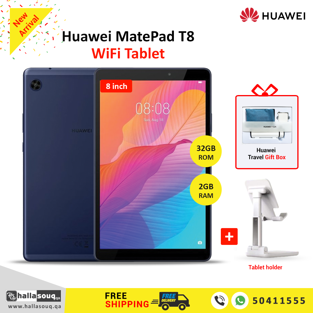 Huawei MatePad T8, 8 inch, 2GB RAM, 32GB Storage, WiFi Tablet - Deepsea Blue