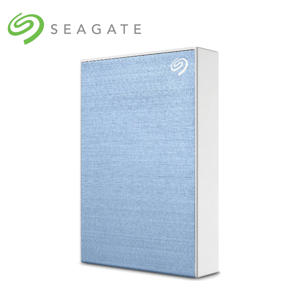 Seagate STKC5000402 One Touch 5TB Portable External Hard Drive - Blue