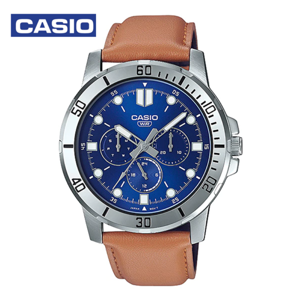Casio MTP-VD300L-2EUDF Enticer Multi Dial Men's Watch