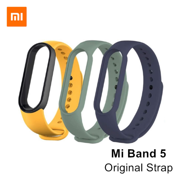 Xiaomi Mi Band 5 Strap_3 Colors
