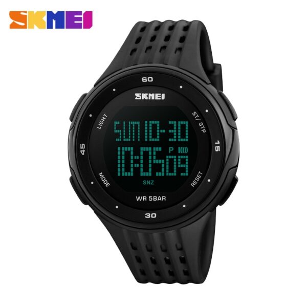 SKMEI SK 1219BK Men's watch LED Digital - Black