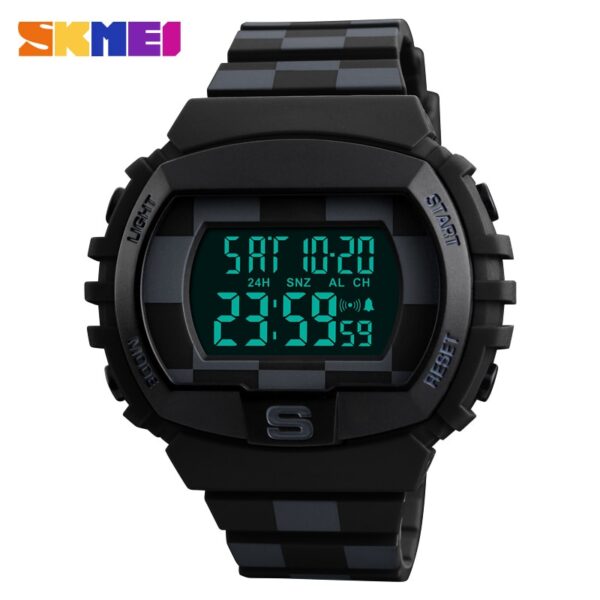 SKMEI SK 1304AG Unisex Sports Digital Watch - Army Green