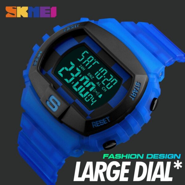 SKMEI SK 1304AG Unisex Sports Digital Watch - Army Green