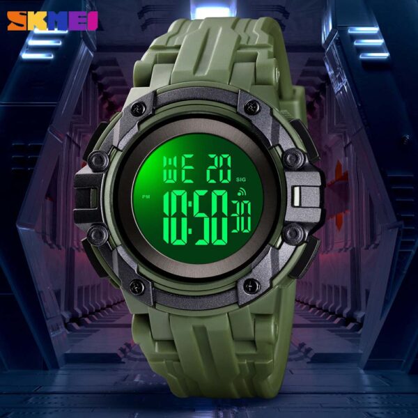 SKMEI SK 1545BKBK Sports Digital Men's Watch - Black Black