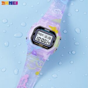 SKMEI SK 1627PL Ladies Watches Transparent - Purple