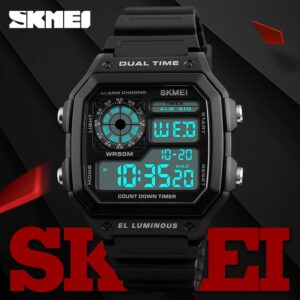 SKMEI SK 1299BK Men's Watch Sports Digital - Black