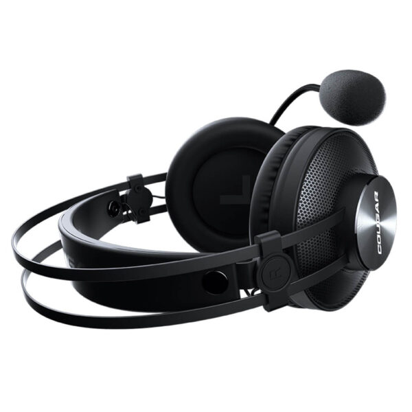 Cougar Immersa Essential Headset, Noise Cancellation, 40mm Driver - Black