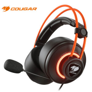 Cougar Immersa Pro Prix RGB Headset, 7.1 Virtual Surround, 50mm Driver - Black