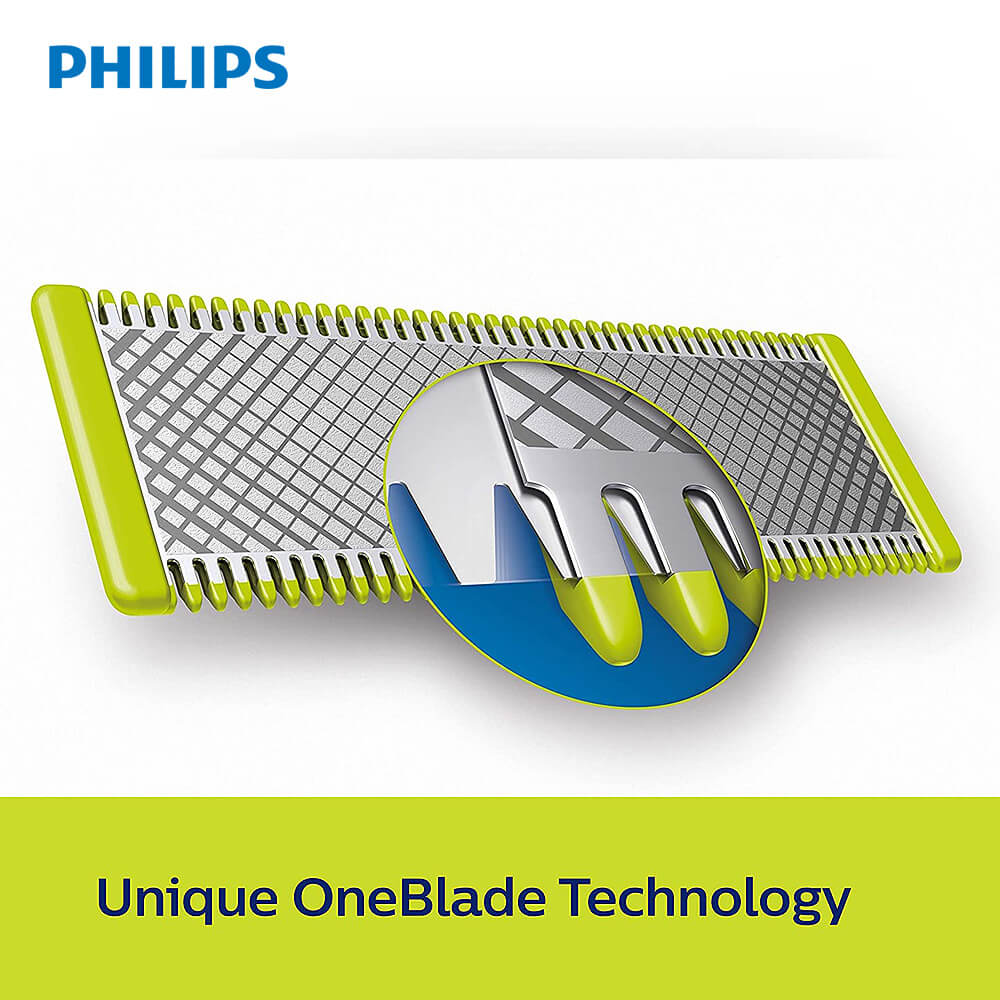 Philips QP220 50 Oneblade Replaceable Blade (Lime)